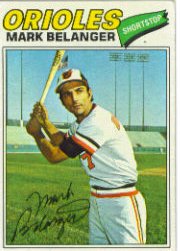 1977 Topps Baseball Cards      135     Mark Belanger